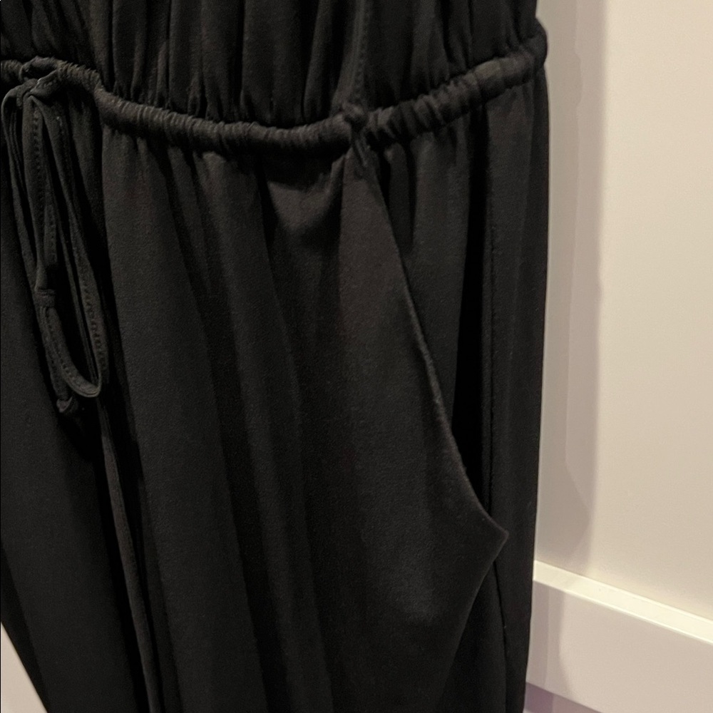BCBGeneration Sleek Black Jumpsuit Size S - Picture 5 of 9